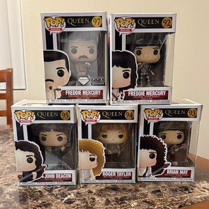 Funko Pop Queen Band Set Funko Pop
